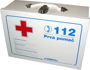 kovček za prvo pomoč
